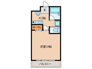 サニーハイツ野芥の物件間取画像